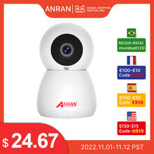 ANRAN câmera de vigilância 3mp rastreamento automático câmera ip câmera de segurança em casa câmera interna wi-fi monitor do bebê áudio e vídeo app 2024 - compre barato