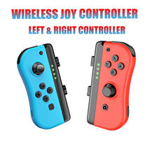 Джойстик для контроллера Switch Joy, левый и правый беспроводной геймпад для консоли Nintendo Switch Joy Game Con с поддержкой Bluetooth 2024 - купить недорого