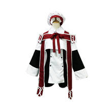 Disfraz de Anime Black Butler para Cosplay, conjunto de disfraz de Ciel Phantomhive, Coro de Halloween con sombrero 2024 - compra barato