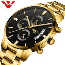 Nibosi-relógio de pulso masculino, luxuoso, marca top famosa, moderno, casual, quartzo, militar, saat 2024 - compre barato