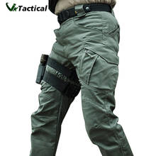 Pantalones tácticos militares para hombre, ropa de combate, SWAT, con muchos bolsillos, impermeable, resistente al desgaste, informal, 5XL 2024 - compra barato