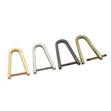 1pcs Metal Detachable Unscrew D Ring Buckle Shackle Clasp 21mm for Leather Craft Bag Strap Belt Handle Shoulder Webbing 2024 - buy cheap