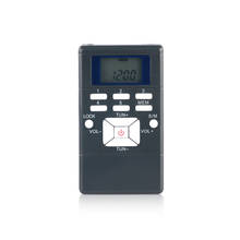 Mini coche LCD dcf77 módulo Modulación de radiofrecuencia Radio FM receptor de señal Digital inalámbrico con Auricular Estéreo 2024 - compra barato