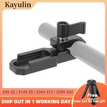 Kayulin Single 15mm Rod Clamp with Cold Shoe (Black Wingnut) 2024 - buy cheap