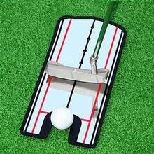 Mirror Golf Accessories Golf Training Aids Swing Trainer Straight Practice Net Putting Mat Alignment Swing Trainer Eye Line 2024 - buy cheap