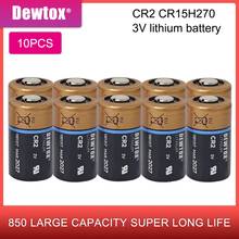 10PC NEW Original DEWTOX 3v 850mah Lithium Battery CR2 CR15H270 5046LC CR15270 Dry Primary Batteries For Camera Flashlight 2024 - buy cheap