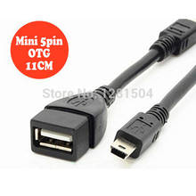 Cable Micro Puerto USB OTG de 10cm, cable mini usb para tableta, pc, teléfono móvil, mp4, mp5, 2000, unids/lote 2024 - compra barato
