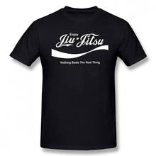 Наслаждайтесь JIU JITSU (джиу джицу) бразильский ко дню рождения забавная Мужская Графический Модный Новый хлопковый комплект из футболки с коротким рукавом с О-образным вырезом Harajuku футболка 2024 - купить недорого