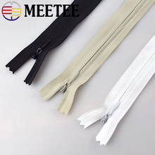 20pcs Meetee 3# Nylon Zipper Cloth Invisible Zippers DIY Pillow Cushion Quilt Cover Home Textile Repai Zip Sewing Accessories 2024 - buy cheap