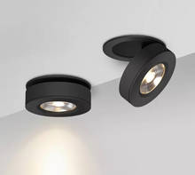 Holofote de led para teto, brilhante, 3w 5w 7w 12w, 360 graus rotativo, 85-265v, iluminação interna embutida 2024 - compre barato
