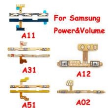 New Power On Off Volume Up Down Button Flex Cable For Samsung A03S A03 Core A13 4G A22 A33 A73 A52 A53 5G A72 A01 A71 Flex Power 2024 - buy cheap