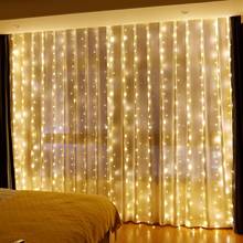3M Led Garland Curtain Light String USB with Remote Control for Home Room Bedroom Wedding Party Christmas Window Wall Decoration 2024 - buy cheap