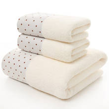 LEDFRE Cotton Polka Dot Towel Luxury Pure Bath Face Sets Comfortable and Soft Home Textiles LF88008 2024 - buy cheap