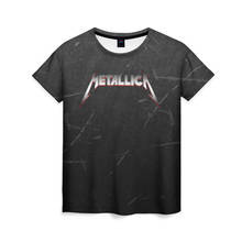 Women's T-shirt 3D Metallica 2024 - buy cheap