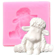 Lamb Cupcake Topper Silicone Mould Baby Birthday Cake Decorating Tools Cake Border Fondant Mold Candy Resin Clay Chocolate Molds 2024 - buy cheap