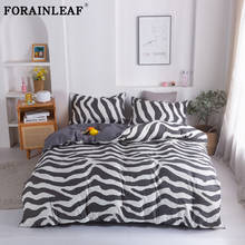 Jogo de cama para solteiro, quadrado, com estampa zebra, 220x240, roupa de cama 2024 - compre barato