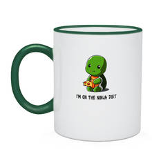 Two-color mug I'm on the Ninja diet 2024 - buy cheap