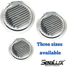 Sealux нержавеющая сталь 304 Круглый решетчатый вентиляционный решетчатый аксессуар для лодки 2024 - купить недорого