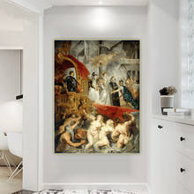 Lienzo de pintura al óleo de Citon Peter Paul Rubens, cuadro decorativo de pared, decoración del hogar 2024 - compra barato