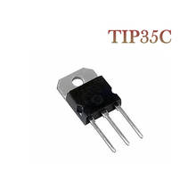 Transistores bipolares TIP35C TIP35 a-218, BJT 25A 100V 125W NPN, 10 Uds. 2024 - compra barato