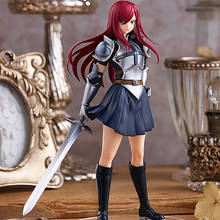 Judai-figura de acción de PVC de 17cm, modelo de figura de serie Erza Scarlet, serie Final de la temporada 2024 - compra barato