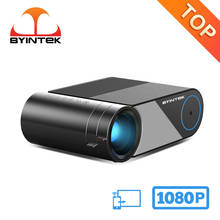 Byintek-mini projetor portátil k9, full hd 1080p, led, home theater, projetor de vídeo (opção multi tela para tablet) 2024 - compre barato
