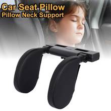High Quality Leather Car Seat Headrest Travel U Neck Pillow Head Support Cushion Kids Adults Rest Car Styling Car Accessories 2024 - buy cheap