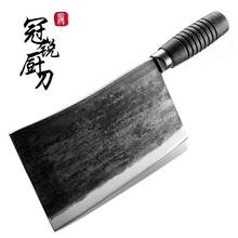 Handmade Chinese Cleaver Forged Kitchen Knife Chop Bones Home kitchen Chef Cooking Butcher Tools Wooden Handle Professional NEW 2024 - buy cheap