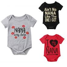 US Cute Newborn Baby Girl Boys Cotton Bodysuits Jumpsuit Clothes Outfits Summer Mon 2024 - buy cheap