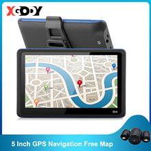 XGODY 504 5" Car GPS Navigator 5 Inch Vehicle Truck GPS Navigation 128MB+8GB Touch Screen Auto Sat Nav Russia Navitel Europe Map 2024 - buy cheap