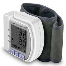 Automatic Wrist Blood Pressure Monitor Digital BP Tonometer Meter Sphygmomanometer Heart Rate Meter Tensiometer Tansiyon Aleti 2024 - buy cheap