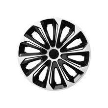 14 "15" 16 "колеса планки Hubcaps 4 шт NRM сильный Duocolor черный и белый полный комплект HQ 2024 - купить недорого