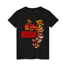 Camiseta de algodón de mujer Rusia 2024 - compra barato