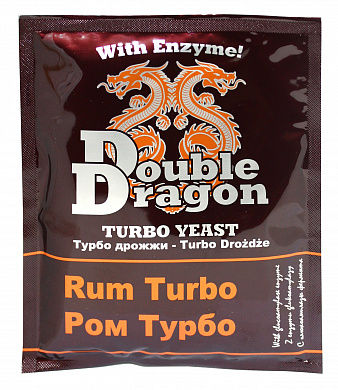 Турбо Дрожжи DoubleDragon Rum Turbo 72 грамма ромовые дрожжи спиртовые сухие дрожжи 2022 - купить недорого