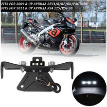 Rear Fender Eliminator For Aprilia RSV4 RS4 125 50 R RF RR Factory Tidy License Plate Holder Frame Plate 2019 2018 2017 2016 2024 - buy cheap