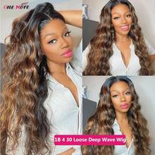 4 27 Highlight Wig Human Hair Wigs 13x4 Frontal Loose Deep Wave Wig Lace Front Human Hair Wig Honey Blonde Wig 4x4 Closure Wig 2024 - buy cheap