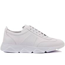 Zapatos informales de hombre de cuero blanco Sail-Lakers 2024 - compra barato