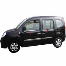 Renault Kangoo II оконная Накладка 4 шт S.Steel 2008-UP 2024 - купить недорого