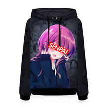 Women's sweatshirt 3D anime (senpai 2) 2024 - buy cheap