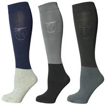 Pramoda/3 пары носков для верховой езды, длинные носки В рыцарском стиле для мужчин и женщин, носки для верховой езды, Длинные спортивные носки 2024 - купить недорого