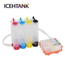 ICEHTANK sistema de suministro Continuo de Tinta para HP 655 XL Deskjet serie tinta ventaja 3525, 4615, 4625, 5525, 6520, 6525 impresora 2024 - compra barato