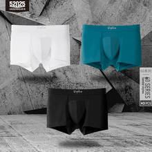 52025 Men Boxers 3-Pack High-count Micromodal Fashionable Trunks Soft Breathable Comfortable Elastic Boxers Sexy Men Underwear 2024 - buy cheap