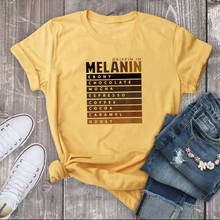 Melanin camiseta gráfica de algodão, camiseta de malha preta vita logotipo gráfico de alta qualidade estilo hip-hop unissex grunge tumblr gótico 2024 - compre barato