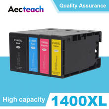 Aecteach PGI-1400XL Compatible Ink Cartridge For Canon MAXIFY MB2340 MB2040 MB2140 MB2740 Printers Full Ink PGI 1400 PGI1400 XL 2024 - buy cheap