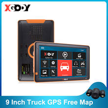 XGODY-navegador GPS para coche y camión, dispositivo con pantalla de 9 pulgadas, Bluetooth, AVIN, 256MB, 8GB, cámara de visión trasera, Navitel, mapa de Europa, navegador GPS para automóvil 2024 - compra barato