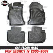 Alfombrillas para el suelo del coche, funda de goma para Subaru Legacy IV 2003-2009, 1 juego/4 Uds. O 2 uds., accesorios que protegen la decoración de alfombras 2024 - compra barato