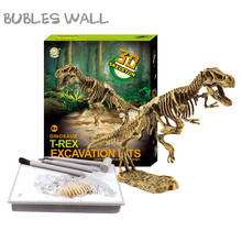Kids Dinosaur Excavation Kits Dig a Dinosaur Archaeology Paleontology Educational Toy Fossil Dig Science Kit for Kids Gifts 2024 - buy cheap