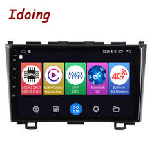 Idoing 9"Head Unit Plug And Play Navigation GPS For Honda-CRV-CR-V 3 RE 2006-2012 Car Audio Stereo Radio Multimedia Video Player 2024 - buy cheap