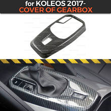 Cubierta de caja de cambios para Renault Koleos 2017, plástico ABS, 1 juego/1 uds, decoración de moldeado, estilo de coche 2024 - compra barato