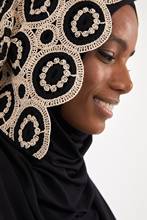 Pentear لف Turbante Hijab Lenço Bordados Feitos À Mão Envoltório Xale Muçulmano Elegante Moda عمامة Vestuário islâmico para As Mulheres 2024 - compre barato